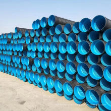 SN4 SN8 SN16 double wall corrugated hdpe pipe dwc hdpe plastic culvert pipe